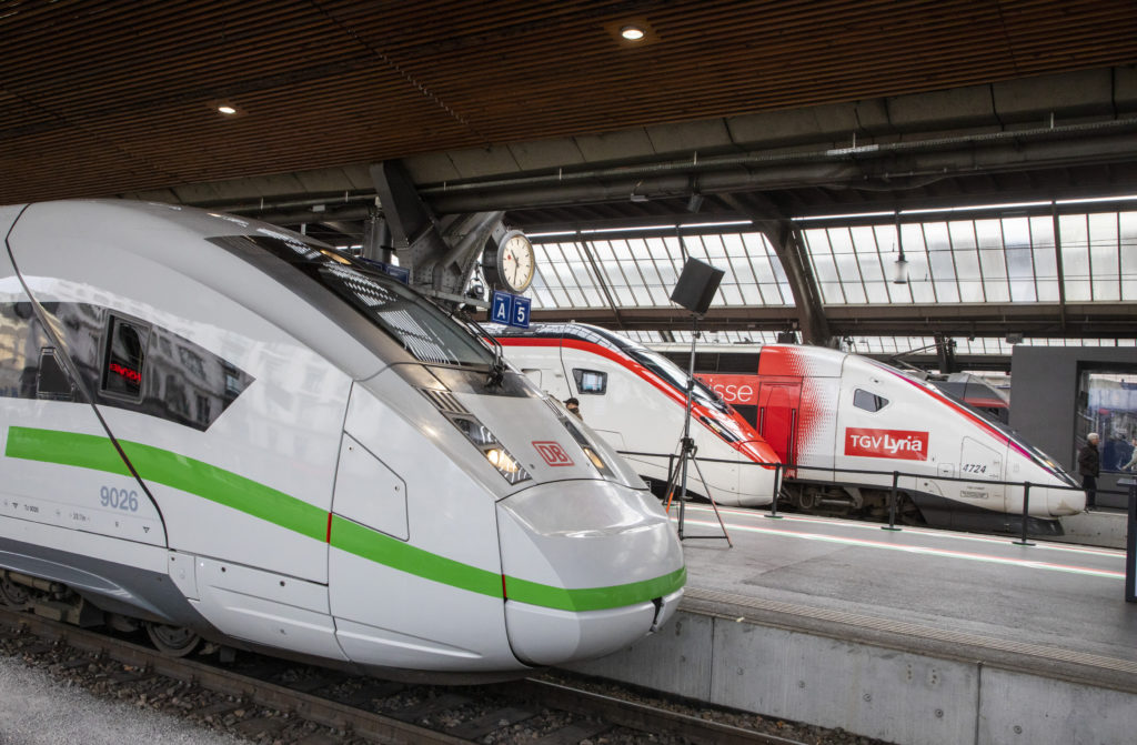 Internationale Hochgeschwindigkeit, Zürich HB